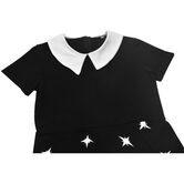 Cute Black Zodiac Starry Night Dresses - The Black Ravens