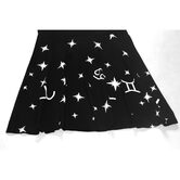 Cute Black Zodiac Starry Night Dresses - The Black Ravens