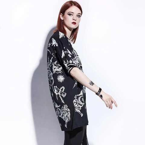 Cute Chill Out Goth Tees - The Black Ravens