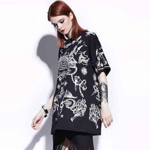 Cute Chill Out Goth Tees - The Black Ravens