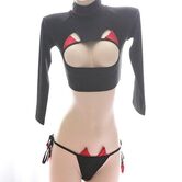 Cute Devil Ladies' Sexy Lingerie - The Black Ravens