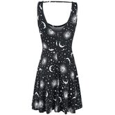 Cute Rocker Solar Sky Dresses - The Black Ravens
