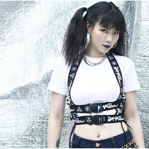 Double Belt Ladies' Garter - The Black Ravens