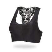 Floral Pattern Patchwork Gothic Bras - The Black Ravens