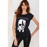 Girls Short Sleeve Rotting Lagerfeld Tee - The Black Ravens