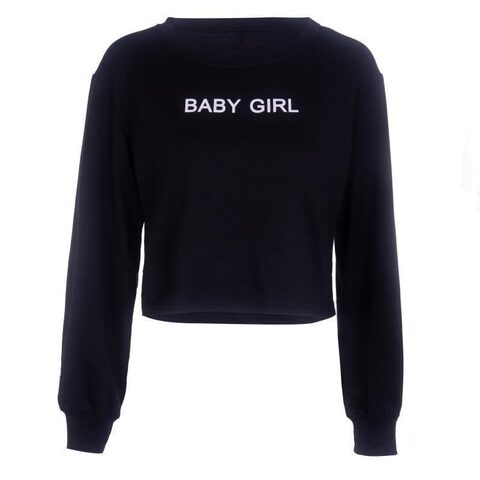 Gothic Baby Girl Sweat Shirt - The Black Ravens