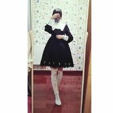 Gothic Black Horror Movie Dress Costume - The Black Ravens