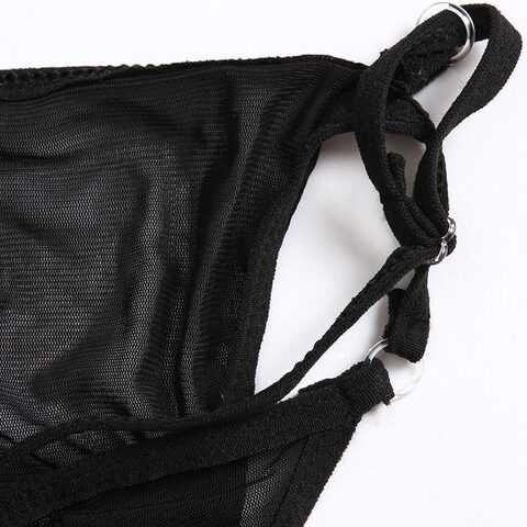 Gothic Lace Bra Set For Women - The Black Ravens