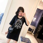 Gothic Moon Phase Kitten Dresses - The Black Ravens