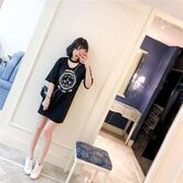 Gothic Moon Phase Kitten Dresses - The Black Ravens