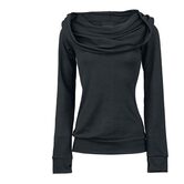 Gothic Retro Lace Up Hoodie For Women - The Black Ravens