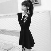 Hollow Chest Girls' Bandage Mini Dress - The Black Ravens
