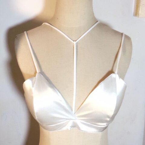 Hot and Sexy Black Halter Straps Lingerie Bra - The Black Ravens