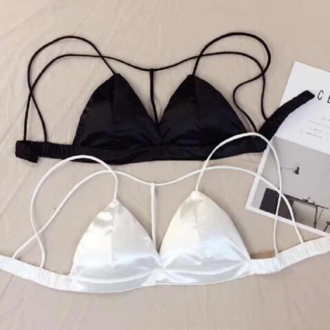 Hot and Sexy Black Halter Straps Lingerie Bra - The Black Ravens