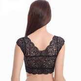 Hot Lace Pattern Padded Bra - The Black Ravens