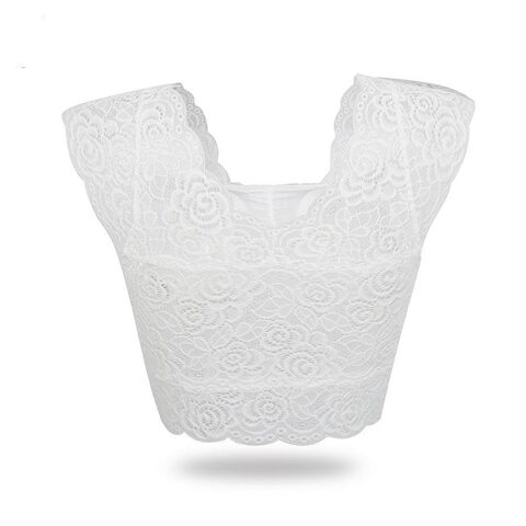 Hot Lace Pattern Padded Bra - The Black Ravens