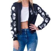Hot Punk Skull and Rebellion Coats For Women - The Black Ravens