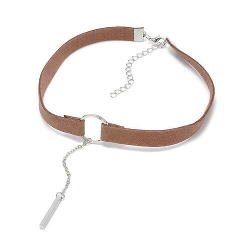 Hot Real Leather and Gold Chain Chokers - The Black Ravens