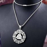 Kickass Norse God Amulet Chain - The Black Ravens