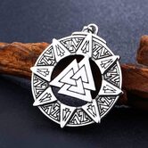 Kickass Norse God Amulet Chain - The Black Ravens