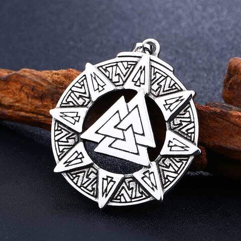 Kickass Norse God Amulet Chain - The Black Ravens