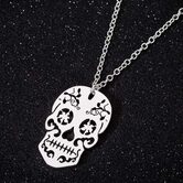 La Muerta Skeleton Pendant Necklace - The Black Ravens