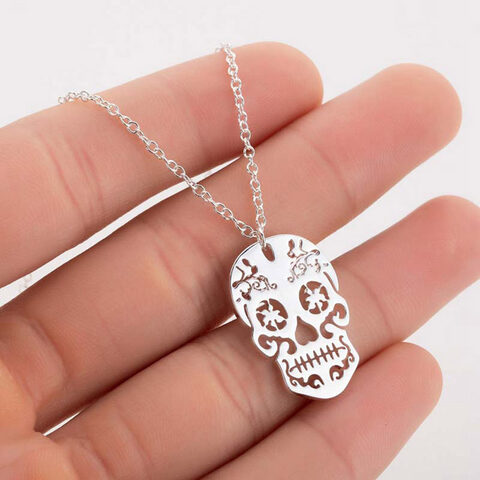 La Muerta Skeleton Pendant Necklace - The Black Ravens