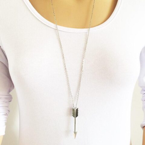 Ladies Bronze Arrows Pendants - The Black Ravens