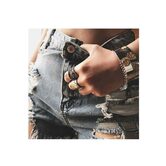 Ladies Cute Gold-Plated Flowery Bracelets - The Black Ravens