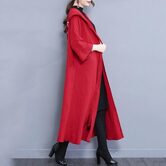 Ladies' Flashy Vintage Style Red Cape - The Black Ravens