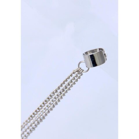 Ladies Golden and Silver Over-Ear Chains - The Black Ravens