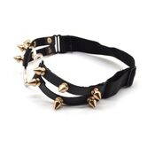 Ladies Hot Spikey Legs Strap - The Black Ravens