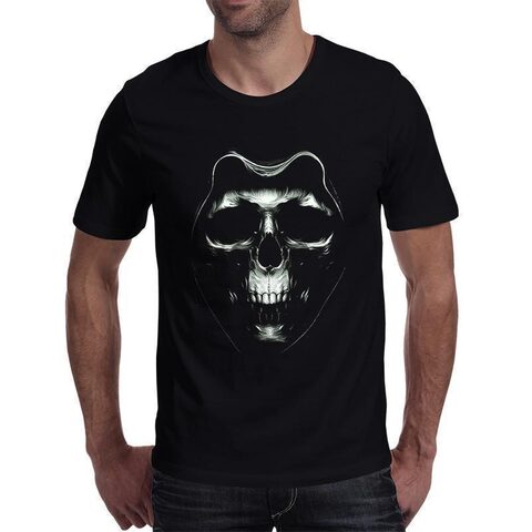 Men's Hooded Grim Reaper Top - The Black Ravens