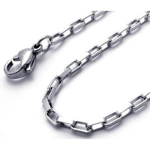 Men's Silver Necklace Chokers - The Black Ravens