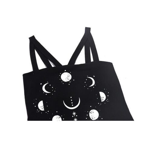 Moon Phase and Evil Eye Witch's Tank Top - The Black Ravens