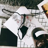 Naughty Hand On Crotch Thongs - The Black Ravens