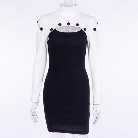 Open Bust Women's Bodycon - The Black Ravens