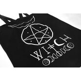 Pentagram and Moon Witch's Top - The Black Ravens