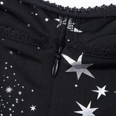 Sexy Star Moon Print Gothic Dress - The Black Ravens