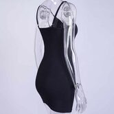 Sexy Five-Pointed Star Print Dress - The Black Ravens