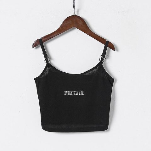 Devilishly Printed Sexy Cami - The Black Ravens