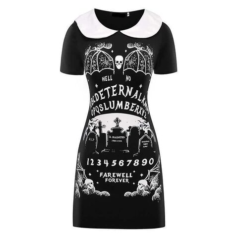 Punk Black Cute Dress Of Death - The Black Ravens