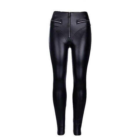 Punk Club Leather Pants Streetwear - The Black Ravens