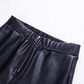 Punk Girls Elastic Leather Pants - The Black Ravens