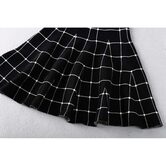 Punk Ladies Pleated Mini Skirts - The Black Ravens