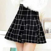 Punk Ladies Pleated Mini Skirts - The Black Ravens