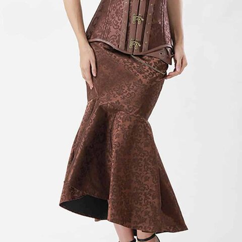Punk Mermaid Vintage Steampunk Skirts - The Black Ravens