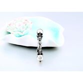 Punk Rock Double Vintage Skull Head Pendant - The Black Ravens