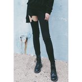 Punk Women's Leg Ring Pants - The Black Ravens