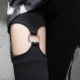 Punk Women's Leg Ring Pants - The Black Ravens